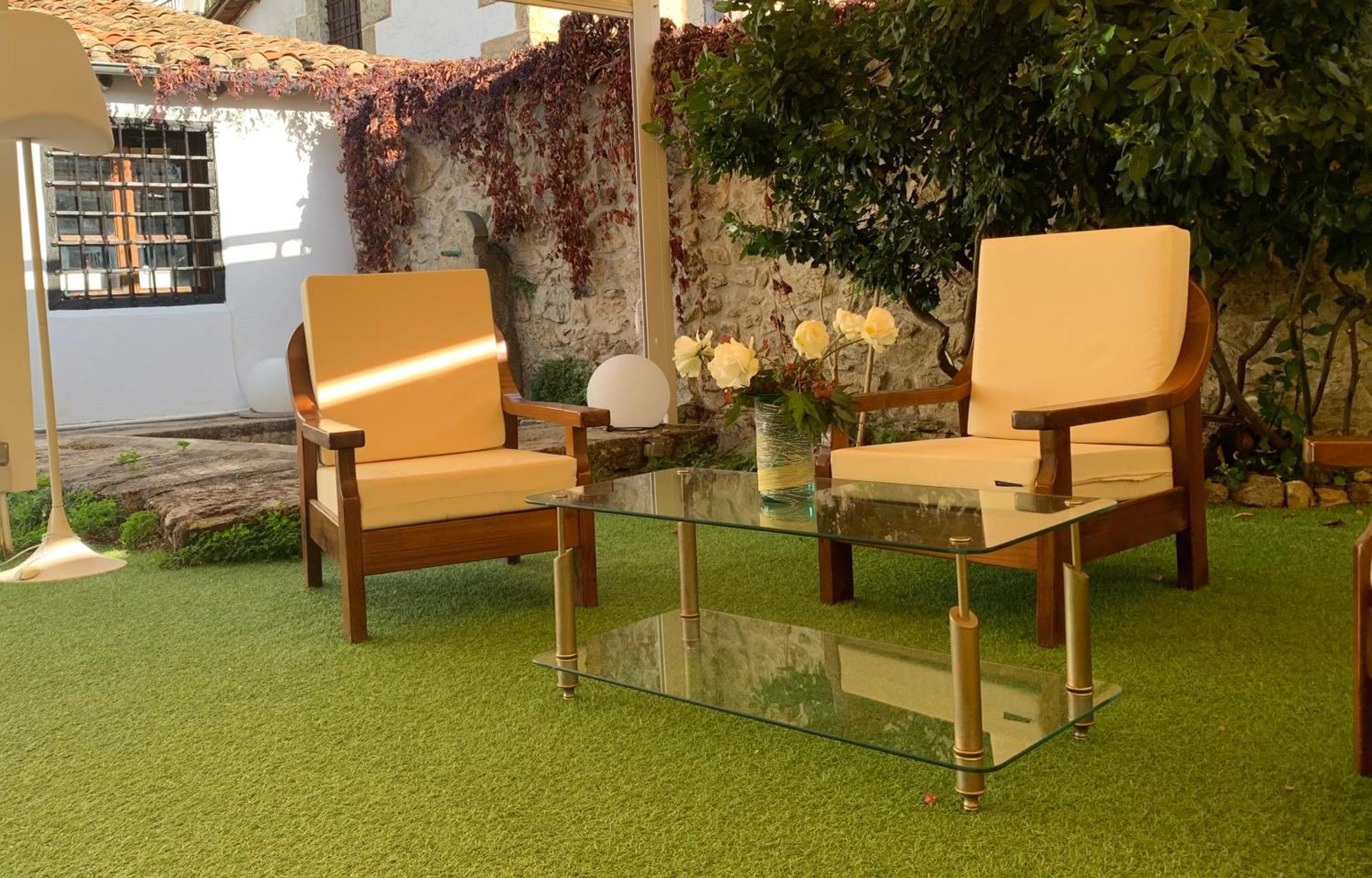 فندق El Jardin Del Laurel كانديلاريو المظهر الخارجي الصورة